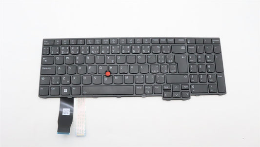 Lenovo ThinkPad P16s 1 L15 3 T16 1 Keyboard Czech Black Backlit 5N21D93795