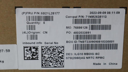Lenovo LOQ 16IRH8 LOQ 15IRH8 Motherboard Mainboard DIS INTELI513420H 5B21L28177