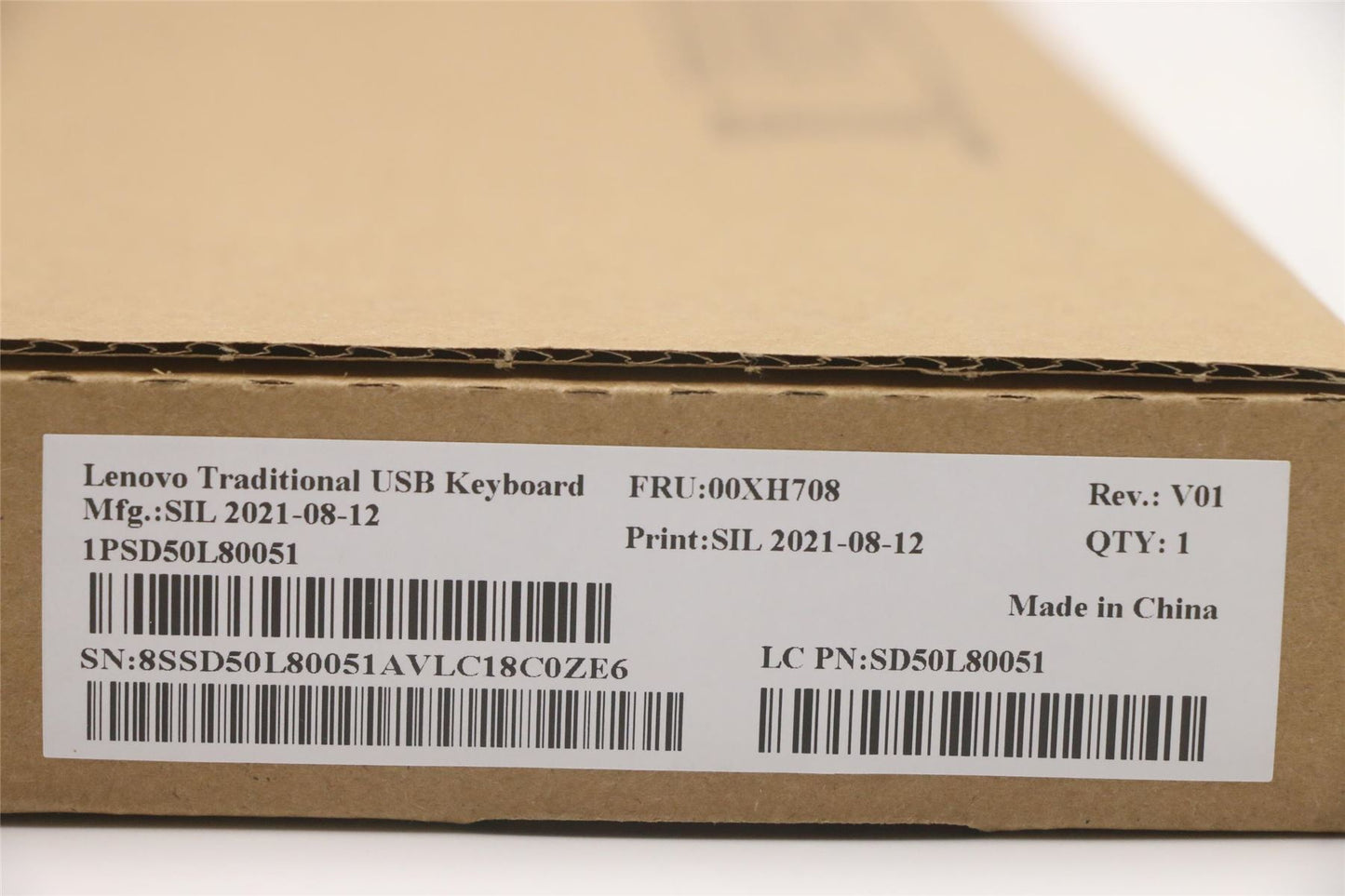 Lenovo ThinkCentre M90a Pro 3 M920z M90a 2 M90a 3 USB Wired Keyboard 00XH708