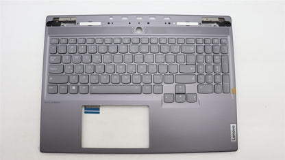 Lenovo Legion S7 16IRH8 Keyboard Palmrest Top Cover Hebrew Grey 5CB1L67996