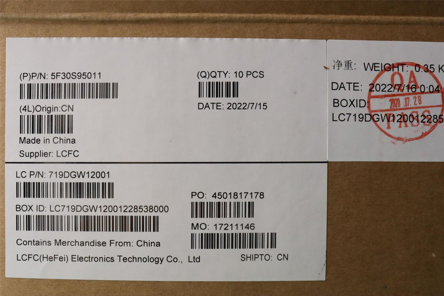 Lenovo FP BD L 82UH 5F30S95011