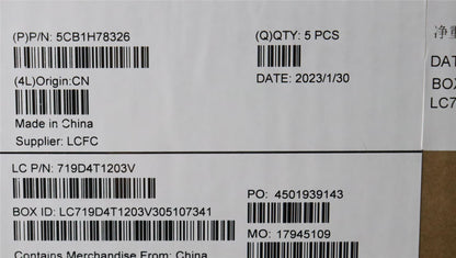 Lenovo Upper Case ASM_BEL L82RK NFP MB BL 5CB1H78326