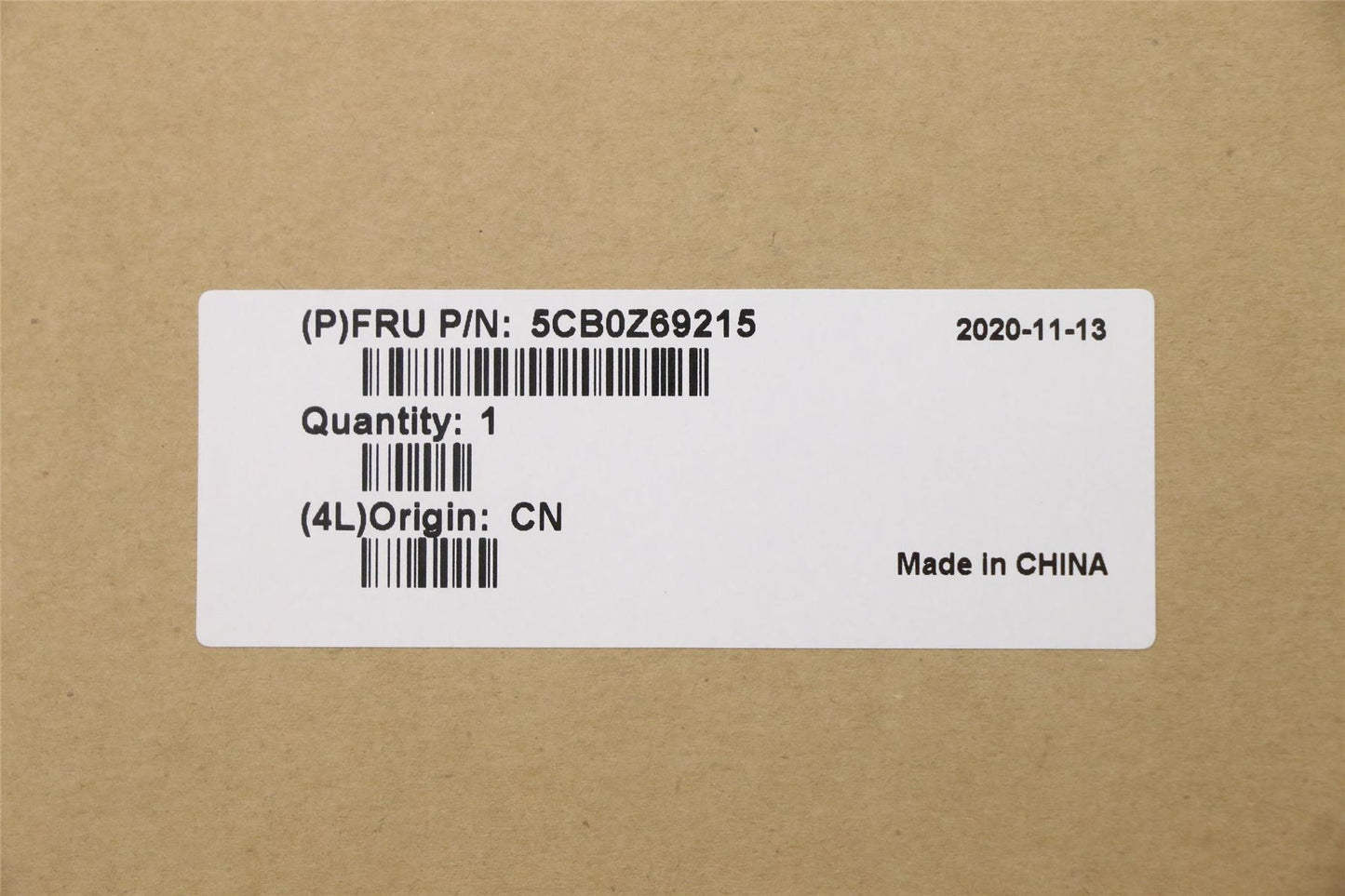 Lenovo FRU_COVER_SUB_ASSY_AL_SL 5CB0Z69215