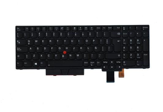 Lenovo ThinkPad T580 P52s Keyboard Spanish Latin Black Backlit 01HX262