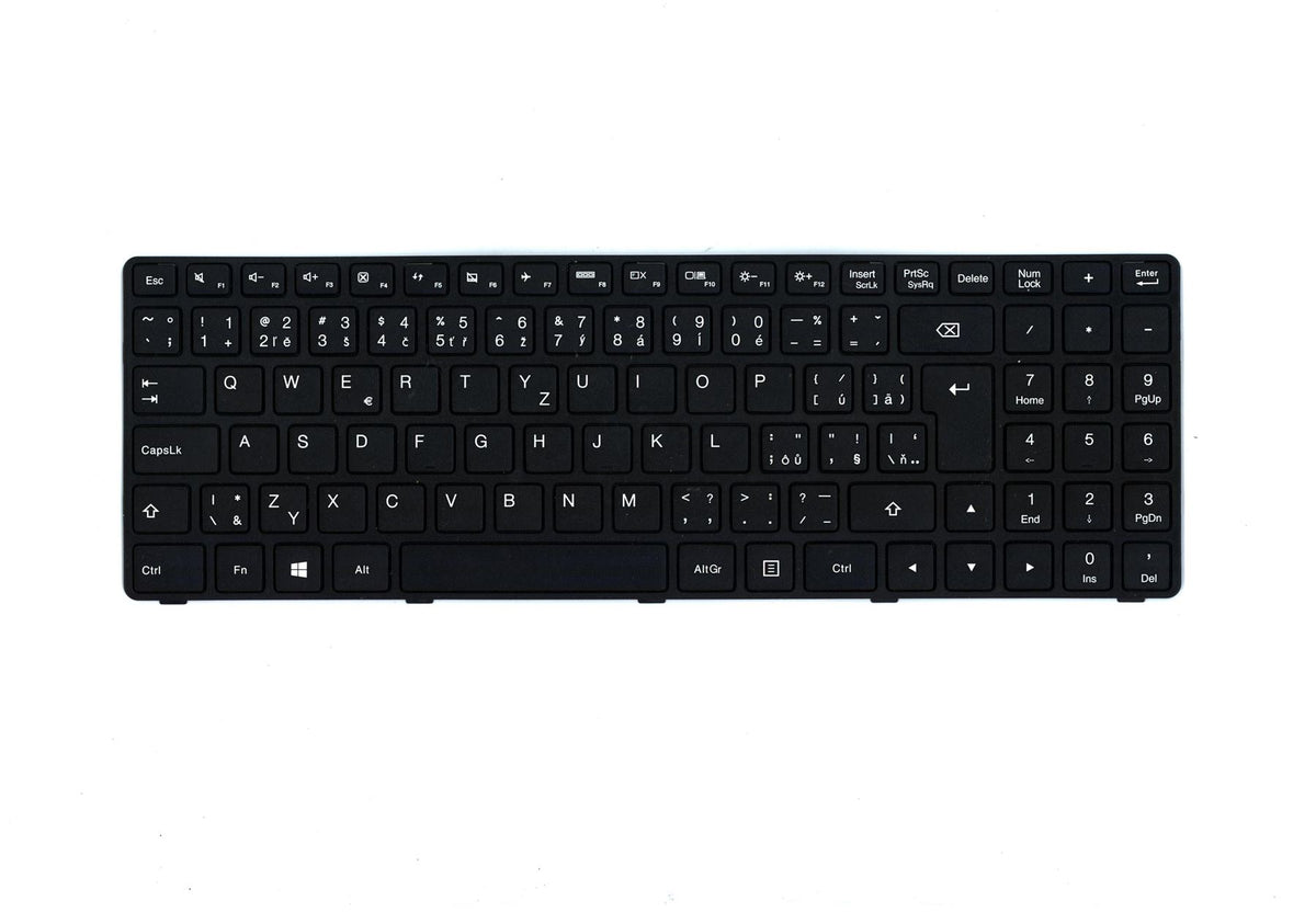 Genuine Lenovo B50-50 IdeaPad 100-15IBD Keyboard Czech Black 5N20K25423