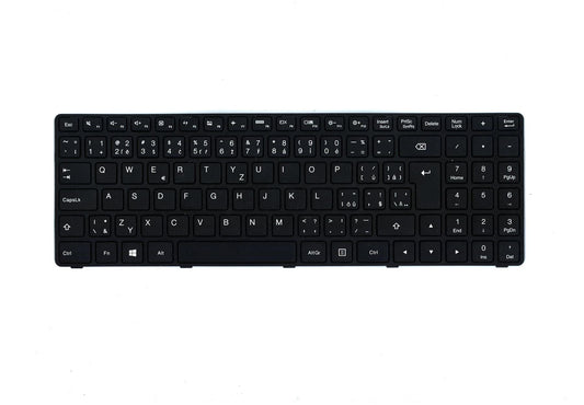 Genuine Lenovo B50-50 IdeaPad 100-15IBD Keyboard Czech Black 5N20K25423