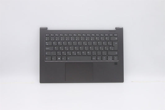 Lenovo Yoga C940-14IIL Keyboard Palmrest Top Cover Hungarian Grey 5CB0U44223