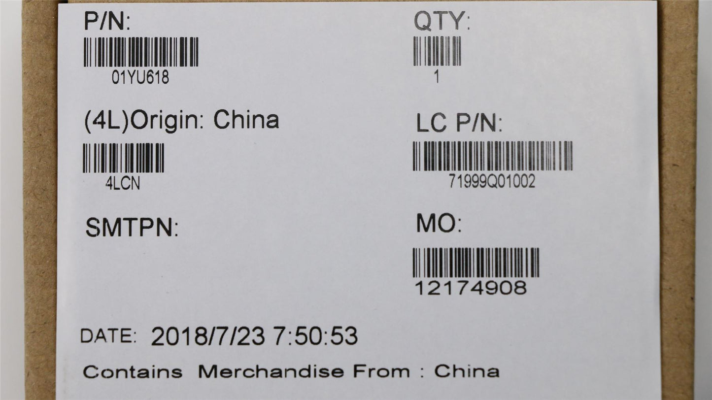 Lenovo 01YU618 LABEL KIT_GEO Label_Silver,YD-2