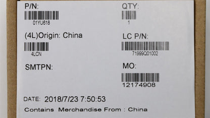 Lenovo 01YU618 LABEL KIT_GEO Label_Silver,YD-2