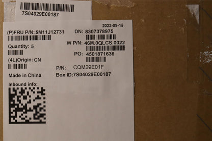 Lenovo ThinkPad X13s Keyboard Palmrest Top Cover US Euro Black 5M11J12731