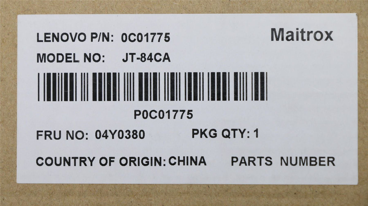 Lenovo FRU Jett-KBD CFA LTN Canadian French Keyboard 04Y0343