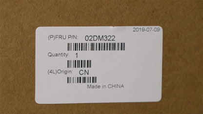 Lenovo ThinkPad L490 LCD Cover Rear Back Housing Black 02DM322