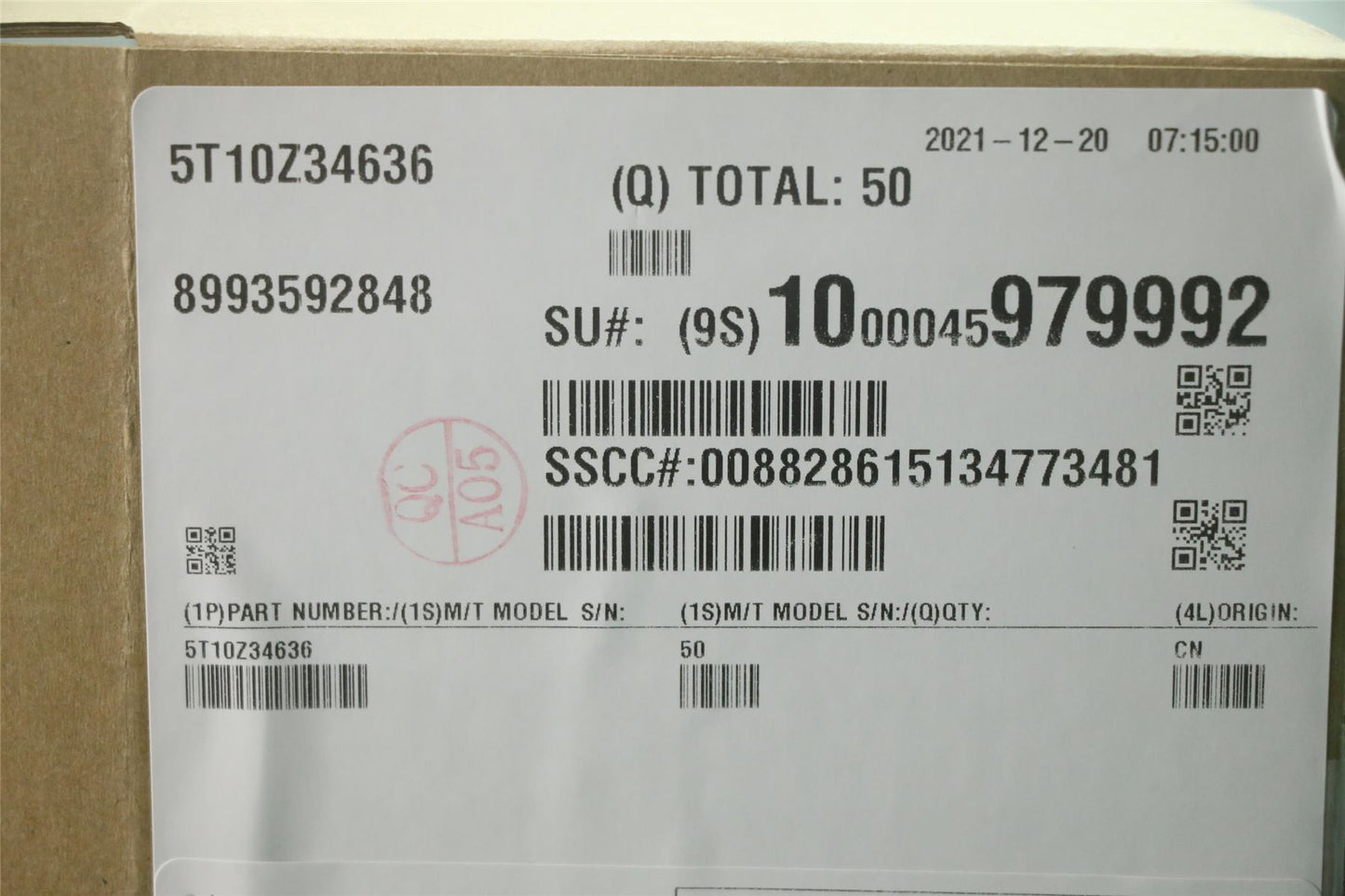 Lenovo 5T10Z34636 TAPE FRU Tape PANEL_AL_ADHESIVE_SLIM_L+R