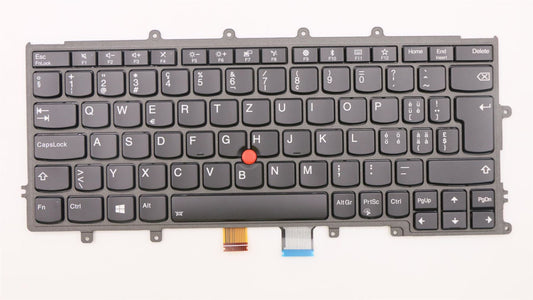 Lenovo ThinkPad X270 A275 Keyboard Swiss Black Backlit 01EP012