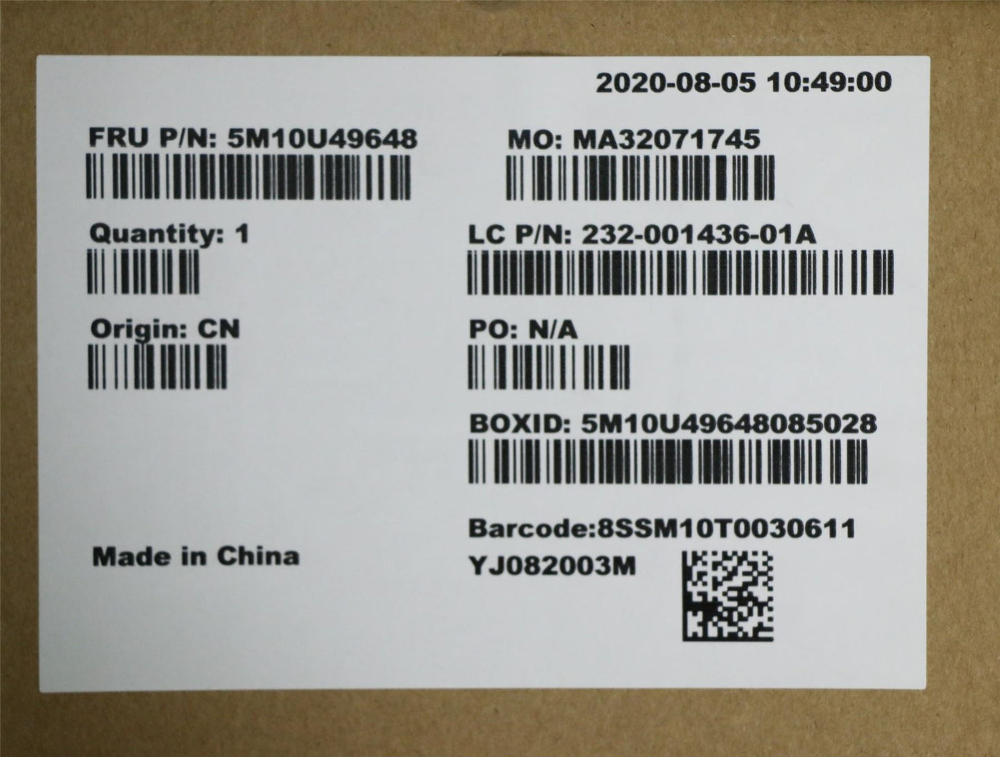 Lenovo IdeaCentre A540-24ICB A540-24API Lcd Screen Display 24" 5M10U49648