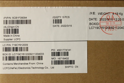 Lenovo 5 15IAH7H Palmrest Cover Touchpad Keyboard UK Storm Grey 5CB1F39094