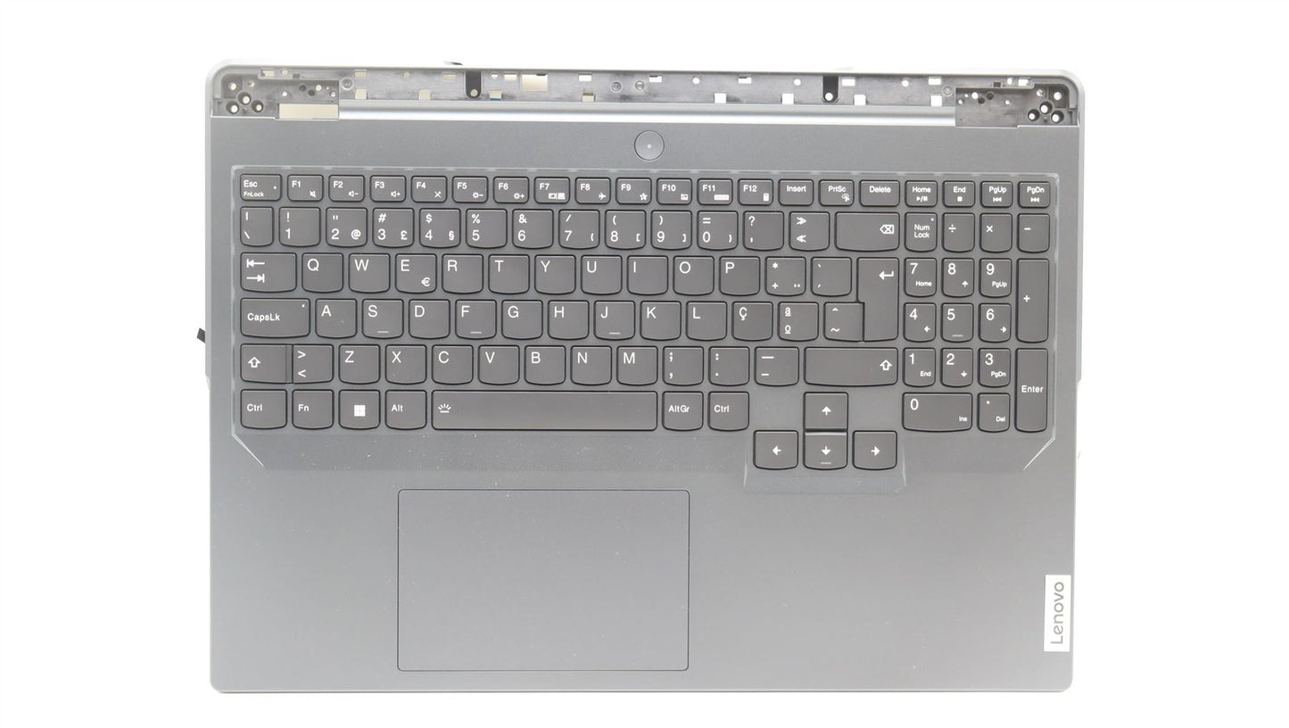 Lenovo Legion 5 16IRX8 Palmrest Cover Touchpad Keyboard Portuguese 5CB1L30876
