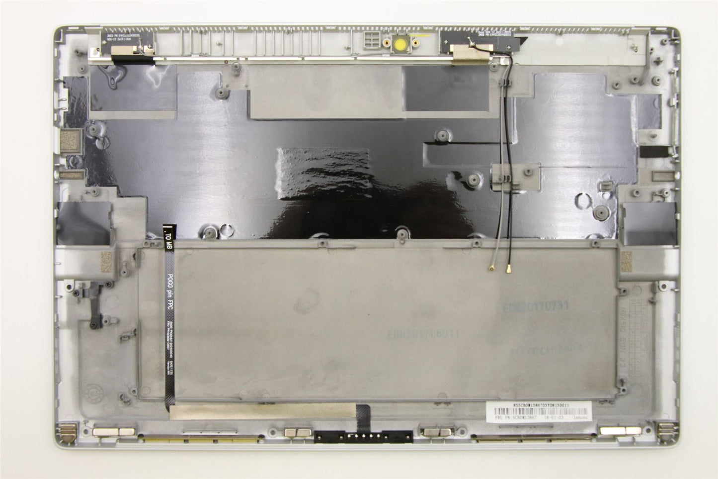 Lenovo Miix 510-12ISK LCD Cover Rear Back Housing Silver 5CB0M13867