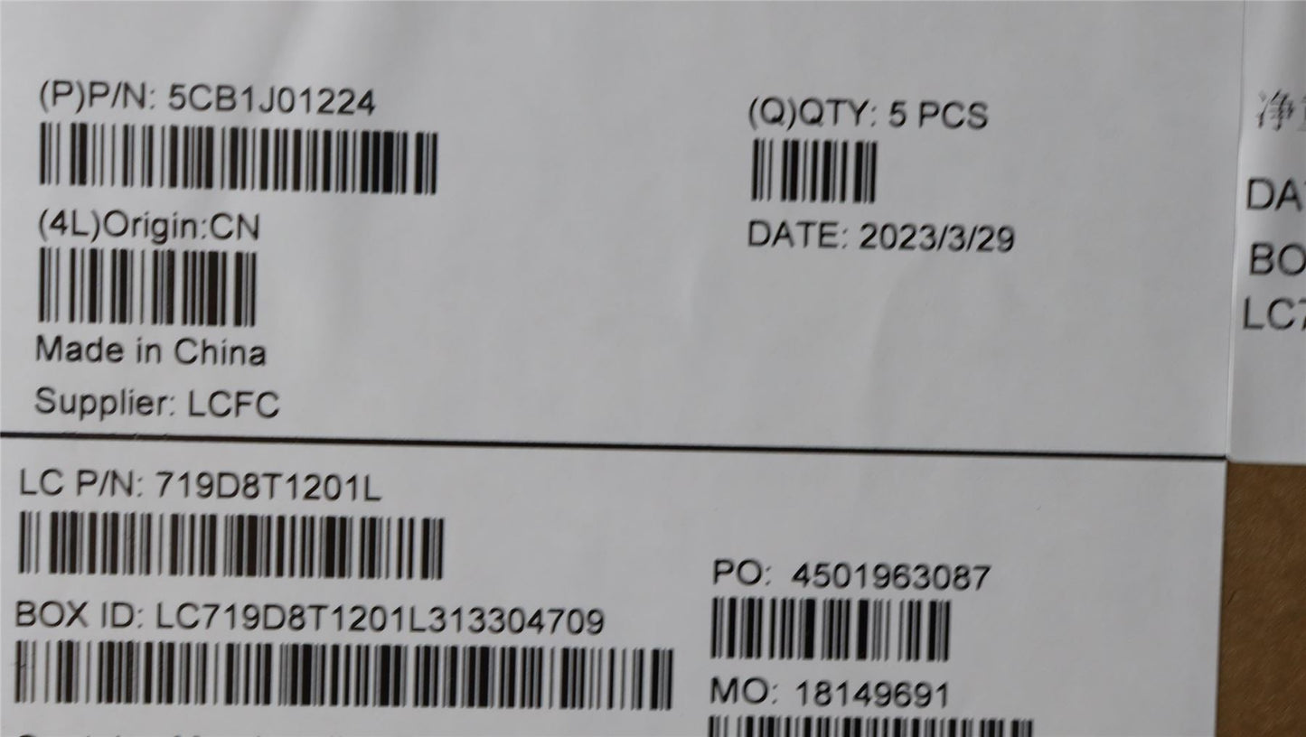 Lenovo UpperCaseASM_NORDICL82SFFPSGNB_ML 5CB1J01224