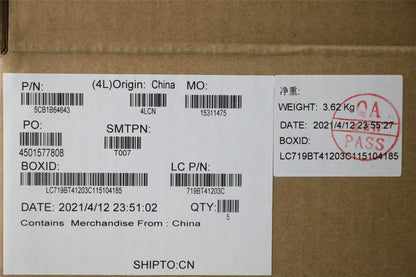 Lenovo Upper Case ASM_GERL82H8FPABNBL 5CB1B64643