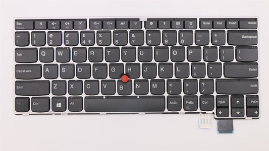 Lenovo ThinkPad 13 Gen 2 Keyboard Indian Silver 01EN800 01EN841 SN20L85147