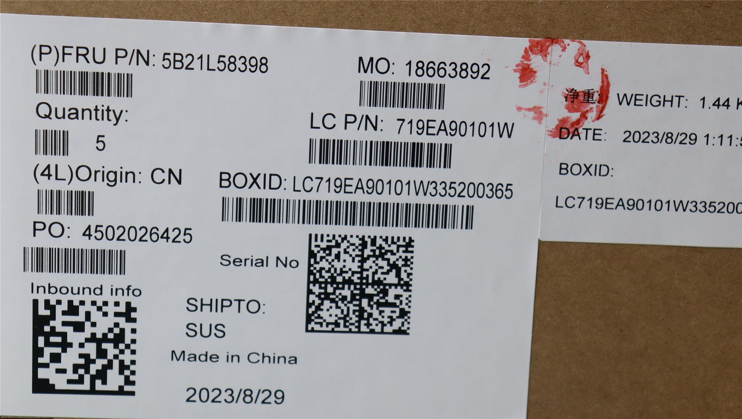Lenovo ThinkPad P16s Gen 2 P14s Gen 4 Motherboard Mainboard DIS 16G 5B21L58398
