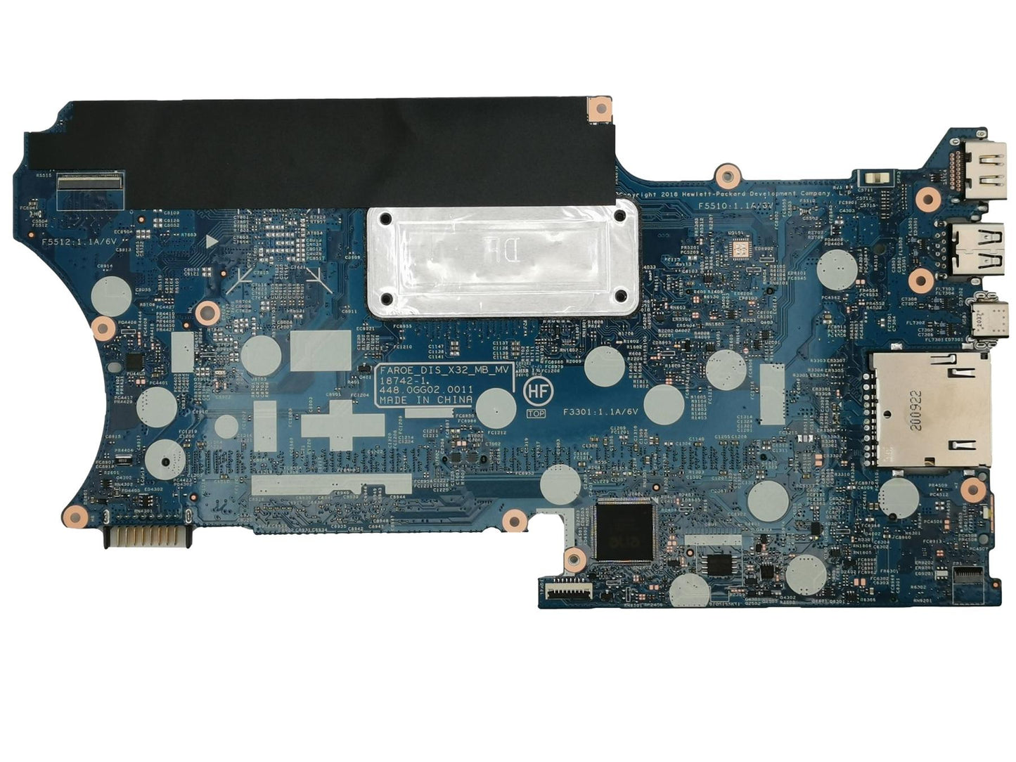 Genuine HP Pavilion 14-DH Motherboard Main Board Intel Core I3-8145U L51132-601