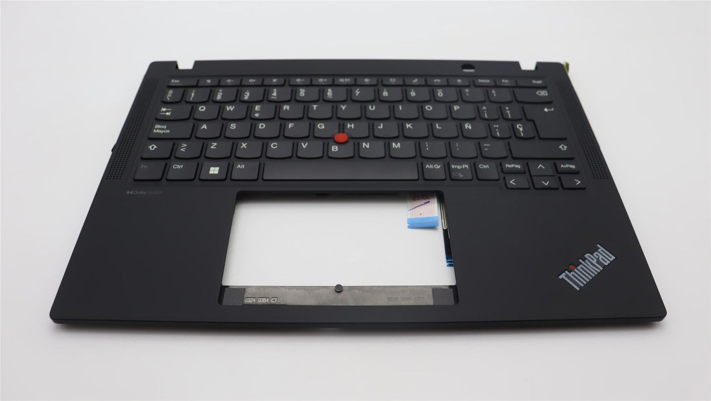 Lenovo ThinkPad X13 Gen 4 Keyboard Palmrest Top Cover Spanish Black 5M11H94328