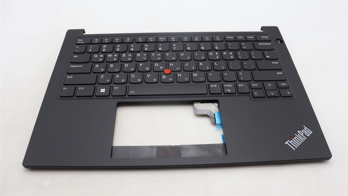 Lenovo ThinkPad E14 Gen 5 Keyboard Palmrest Top Cover Korean Black 5M11L92624