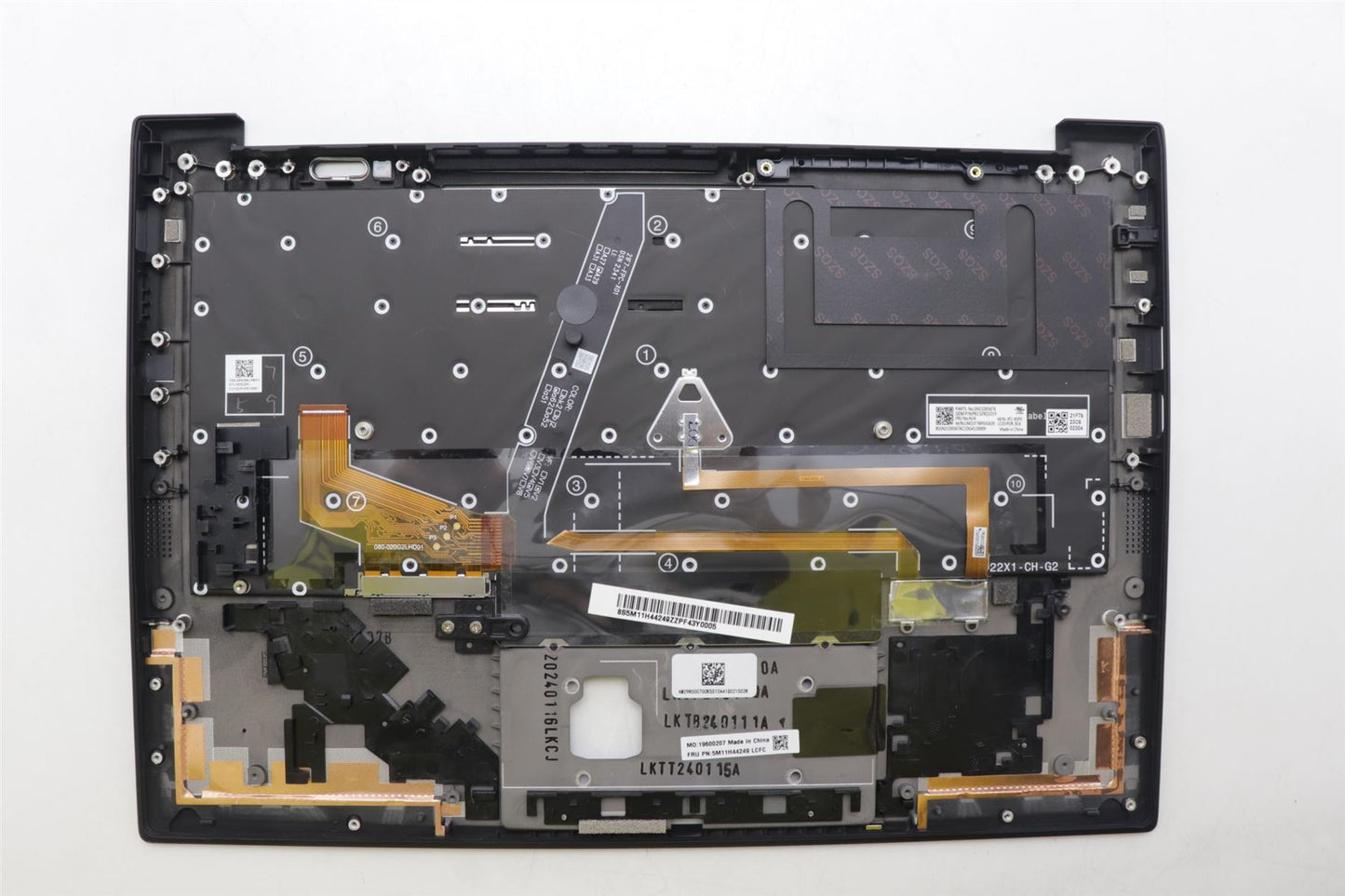 Lenovo ThinkPad X1 10th Gen Keyboard Palmrest Top Cover Portuguese 5M11H44249