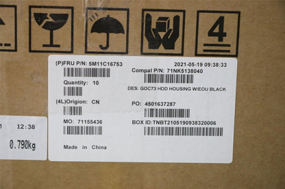 Lenovo 5M11C16753 MECH_ASM HDD EOU,Housing,Door BLK