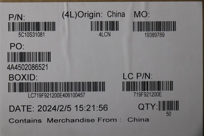 Lenovo CABLE L 83FF IO/B left LUX 5C10S31081