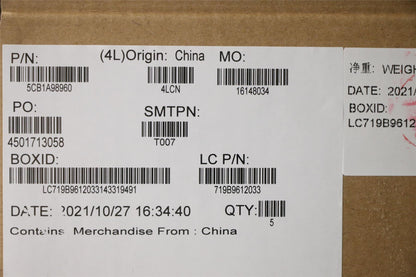 Lenovo Upper Case ASM_BELL81YQNBLNFPPGML 5CB1A98960