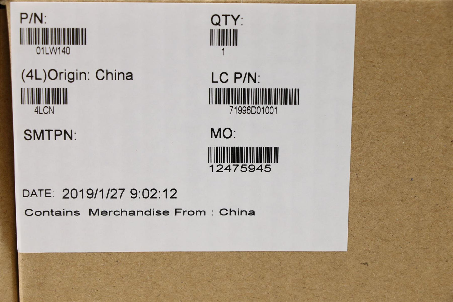 Lenovo ThinkPad L480 Lüfter-Kühlkörper 01LW140