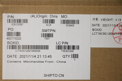 Lenovo Legion 5 16ACH6 Palmrest Cover Touchpad Keyboard UK Europe 5CB1C93567