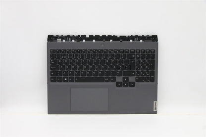 Lenovo Legion 5 Pro-16ACH6H Keyboard Palmrest Top Cover Portuguese 5CB1C14902