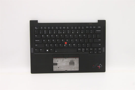 Lenovo Carbon X1 9th Keyboard Palmrest Top Cover US Black Backlit 5M11C53273