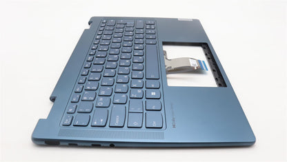 Lenovo Yoga 7 14IRL8 Keyboard Palmrest Top Cover Bulgarian Tidal Teal 5CB1L40873