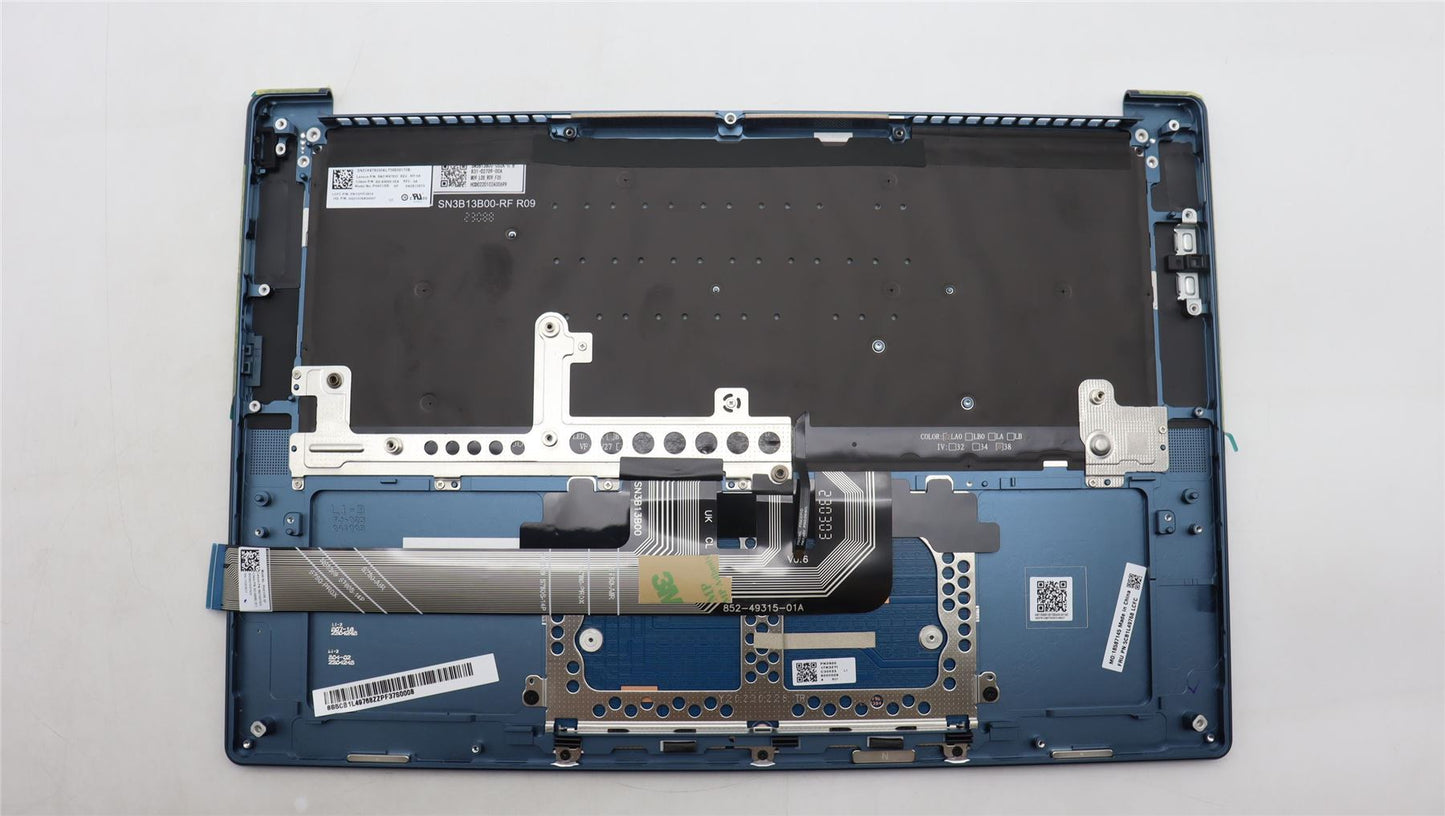 Lenovo Yoga 9 14IRP8 Palmrest Cover Touchpad Keyboard Spanish 5CB1L49768