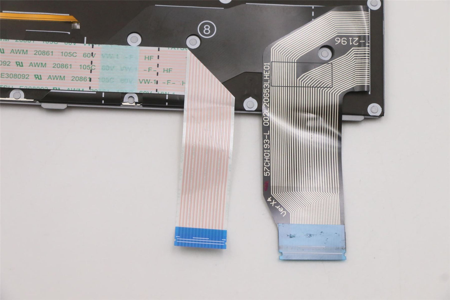 Lenovo ThinkPad X13 Gen 2 Keyboard Greek Grey Backlit 5N21A21969