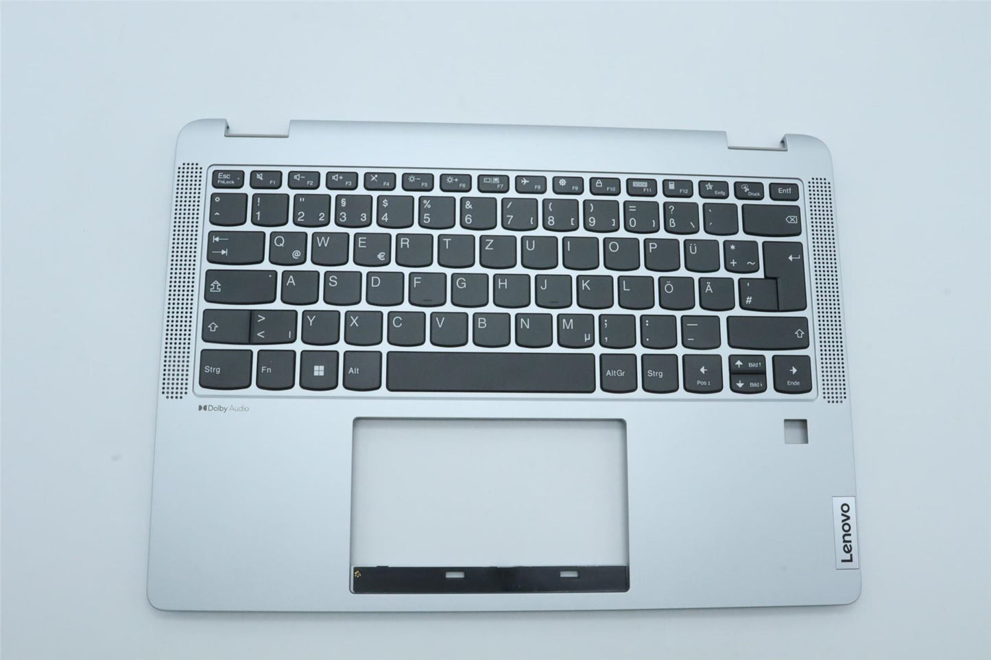 Lenovo IdeaPad 5 14ALC7 Keyboard Palmrest Top Cover German Cloud Grey 5CB1H72332