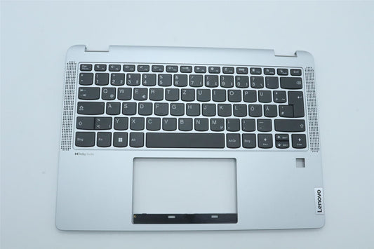 Lenovo IdeaPad 5 14ALC7 Keyboard Palmrest Top Cover German Cloud Grey 5CB1H72332