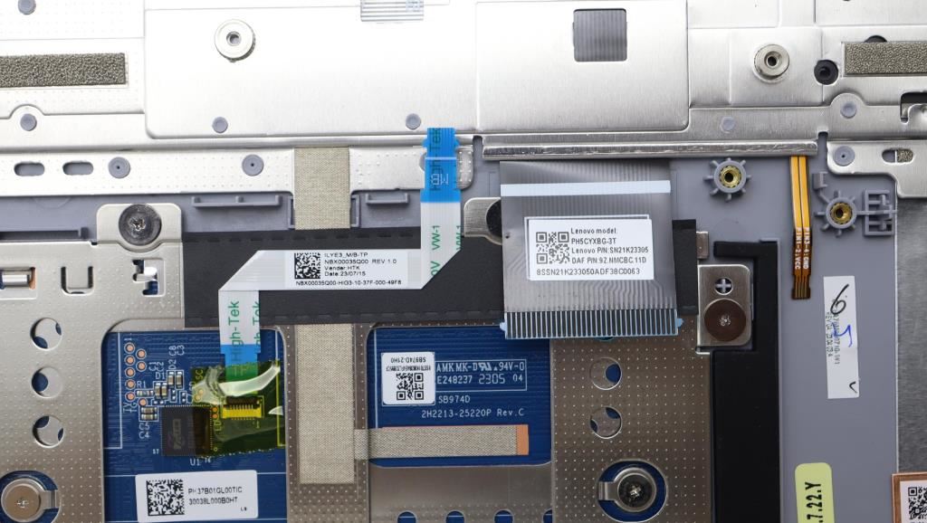 Lenovo Upper Case ASM_EURO ENG C82YA MGBL 5CB1L60076