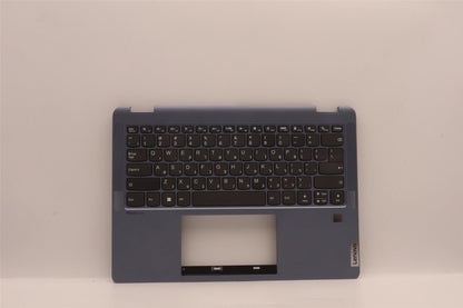 Lenovo IdeaPad 5 14IAU7 Keyboard Palmrest Top Cover Hebrew Silver 5CB1H80052