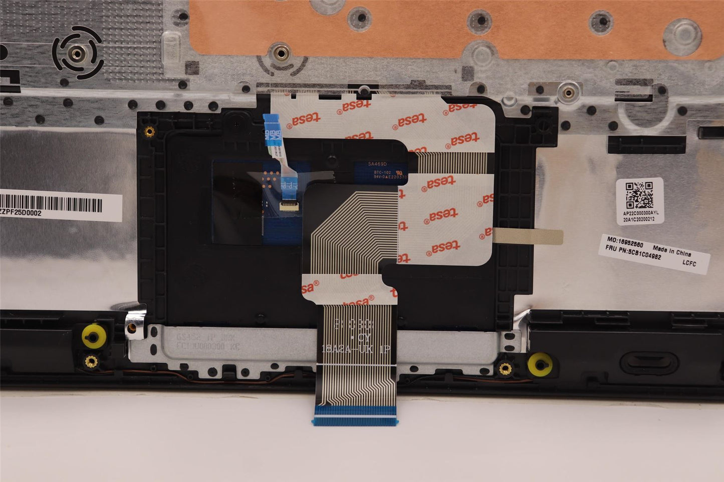 Lenovo Upper Case ASM_SP L81X7 NFPBKDIS 5CB1C04982