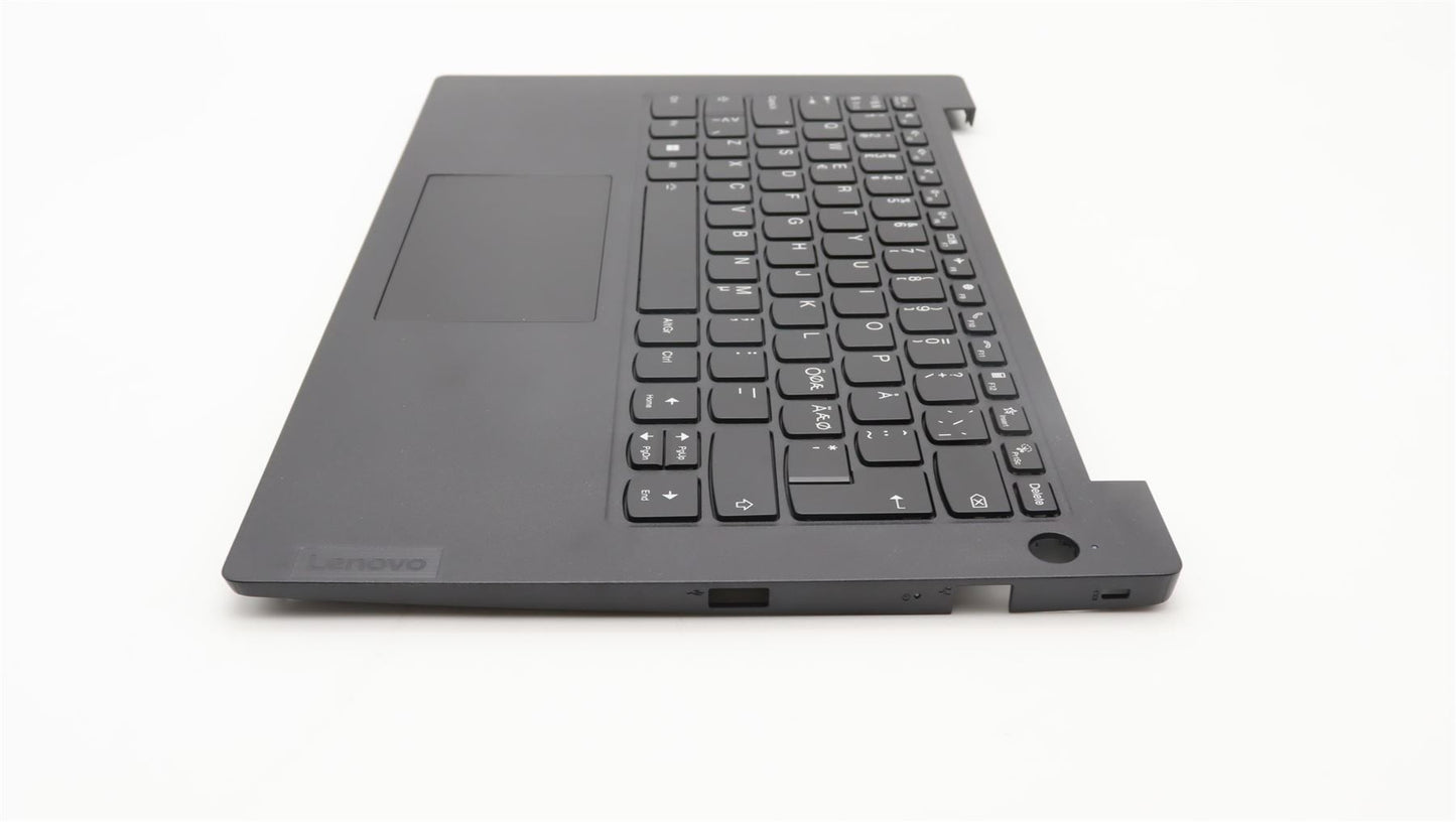 Lenovo K14 Keyboard Palmrest Top Cover Nordic Black 5M11G25931