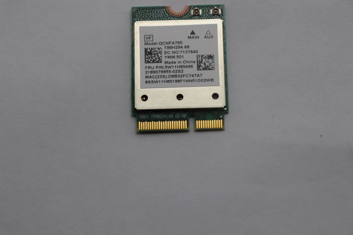 Lenovo Wireless,WLAN,FXN,NFA765A WiFi WLAN Foxconn Board 5W11H85496