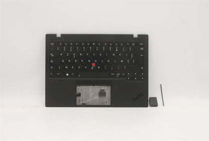 Lenovo ThinkPad X1 Gen 1 Palmrest Cover Keyboard French Black 5M11B38320