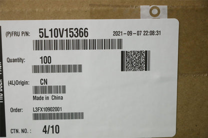 Lenovo LABEL FRU Label Kit for LIPC 5L10V15366