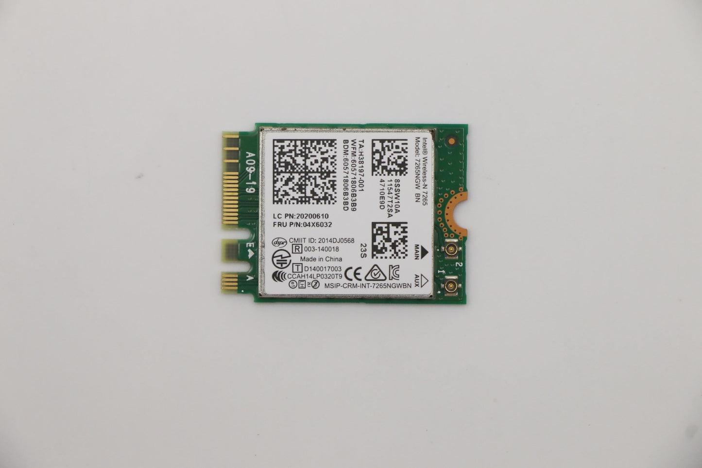 Lenovo Wireless,CMB,IN,SPbn M.2 Board 04X6032